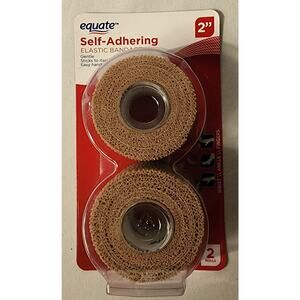 Equate - Self-Adhering 2" Elastic Bandages, 2 Rolls